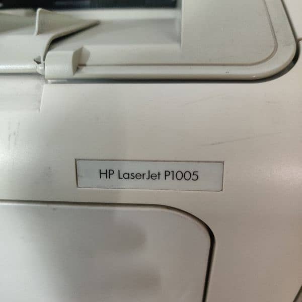 HP Laserjet Printer Model P1005. Good Condition. New Toner 1