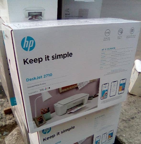 HP Deskjet Color 2710 All-in-one Wireless Printer & All Model Printers 2