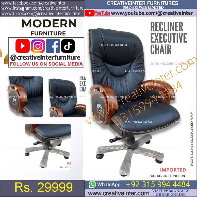 Staff Office chair laptop computer chair sofa working desk Study table 10