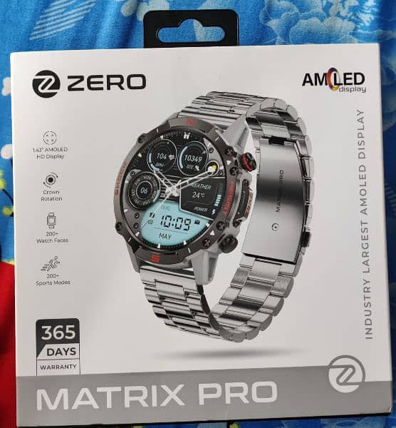 Zerolifestyle Metrix Pro Smart watch. 3