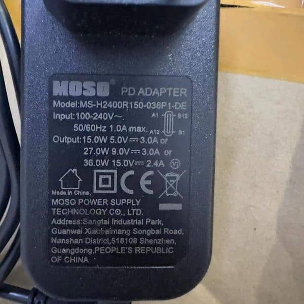 Moso Charger 36watt 1