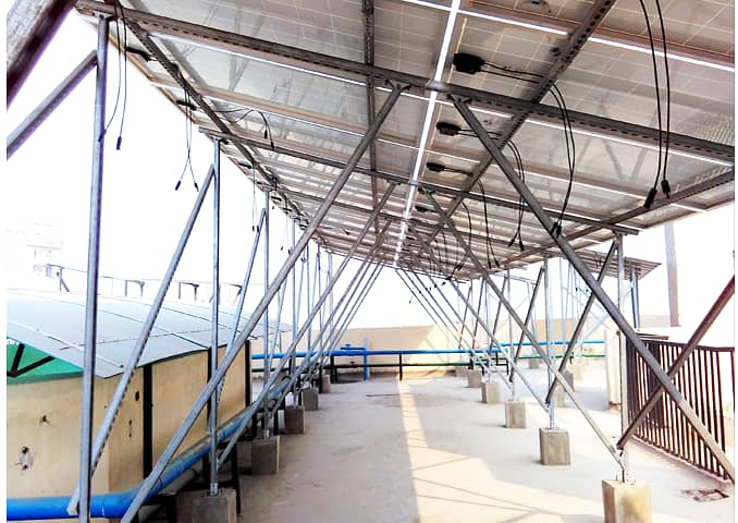 Solar structure/ l2 solar structure/ movable solar structure/install 5