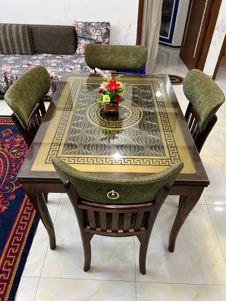 Exculsive 4 Chair Dinning Table / Standard Dining Table / Dining table 6
