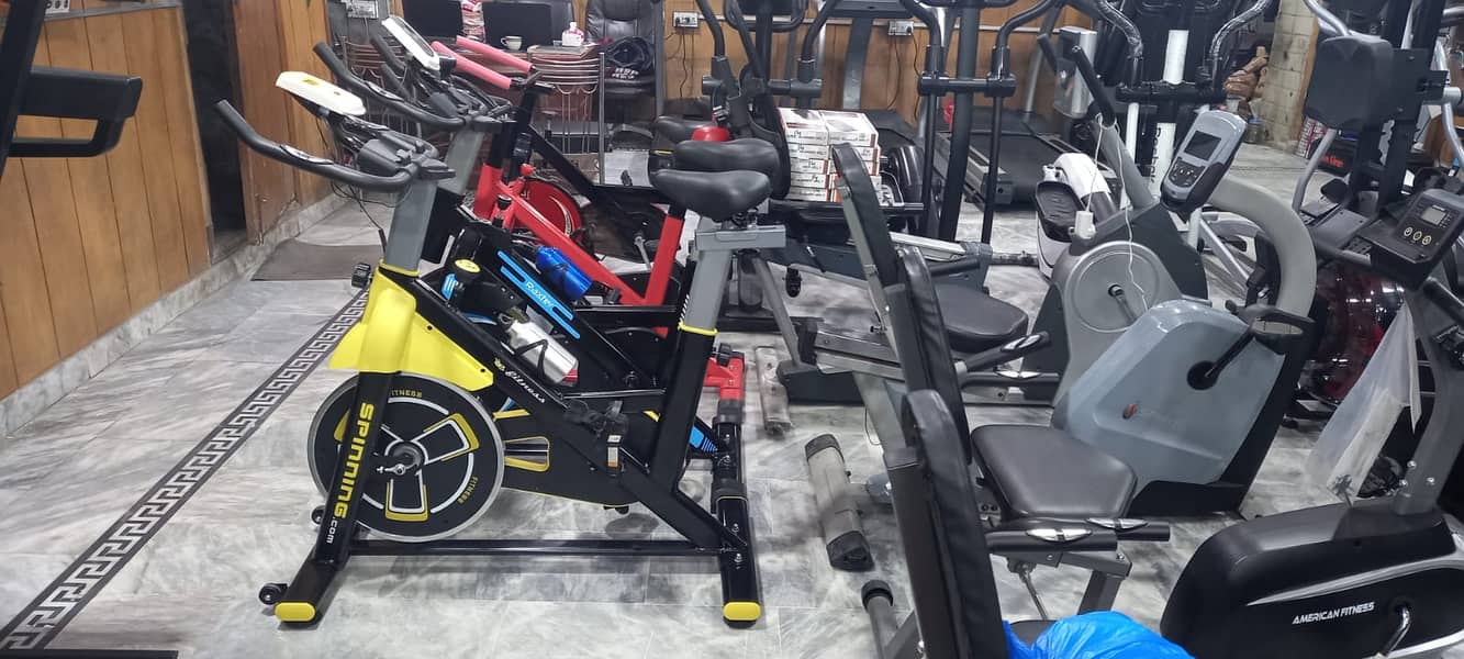 Used Treadmill , elliptical , recumbent , upright bike , spin bike 8