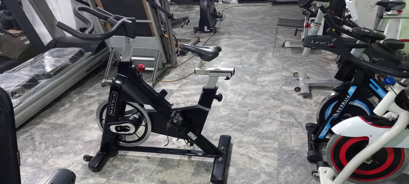 Used Treadmill , elliptical , recumbent , upright bike , spin bike 12