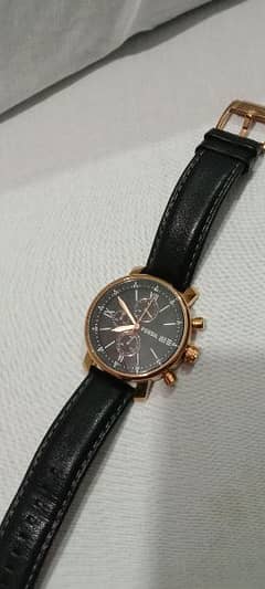 Fossil Rose gold watch