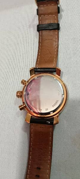 Fossil Rose gold watch 2
