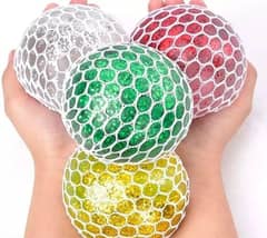 Pack of 6 Squishy Ball Toys