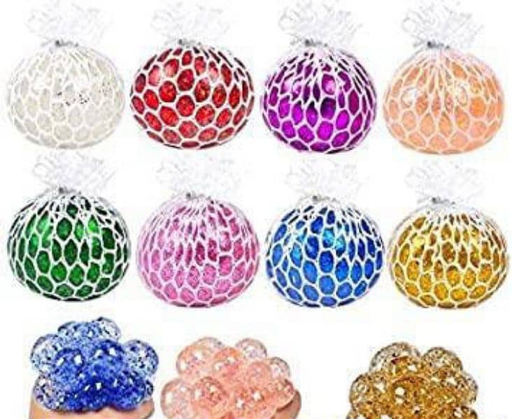 Pack of 6 Squishy Ball Toys 1