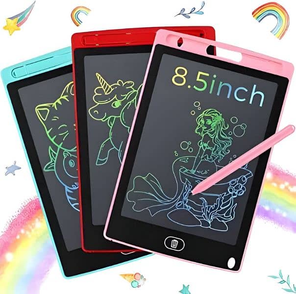 Kids Writing tablet, Writing tablet, Kids Tablet, Multi color writing 0