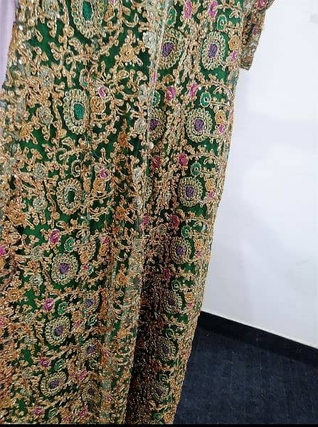 3 piece Long Frock/Mexi For Wedding & Mehndi function 1
