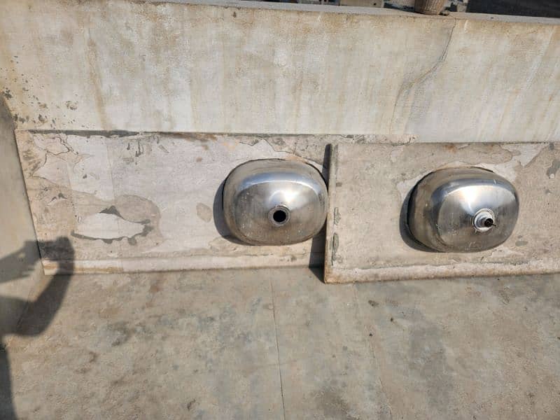 kitchen marble with sink never used 3