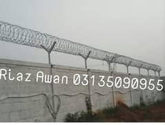 Chain link Jali Razor Wire Barbed Wire Security Fence Weld mesh