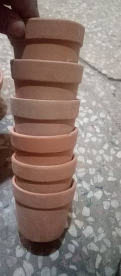 tandoori chai clay pots and pirches