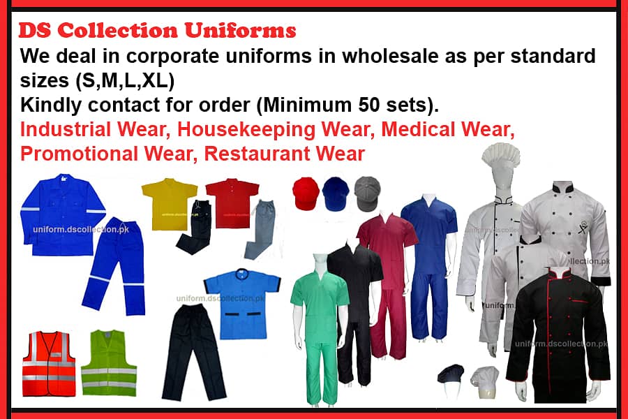 Best Companies Staff Worker Uniforms Supplier in Karachi Pakistan 0