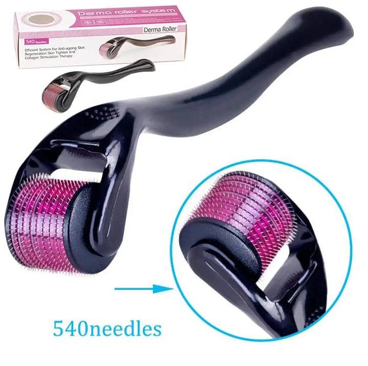 Skin Therapy 0.5 Derma Roller With 540 Micro Needle Face 5