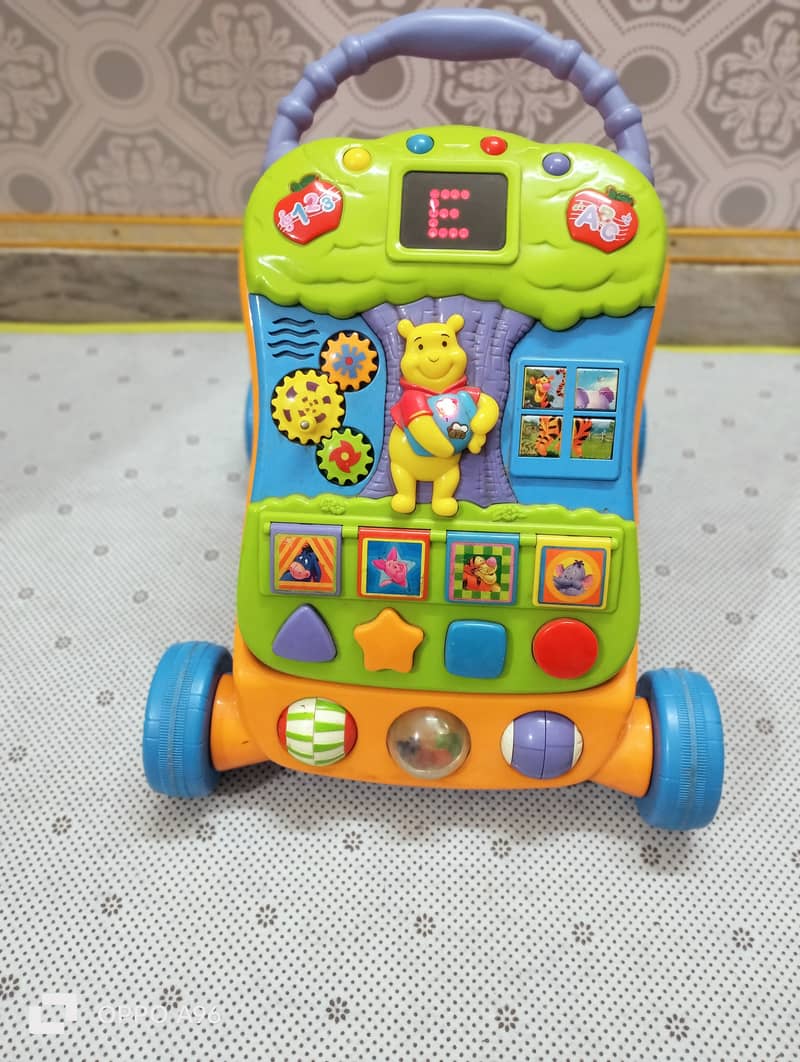 Imported Kids play and learn walker of Disney brand 2