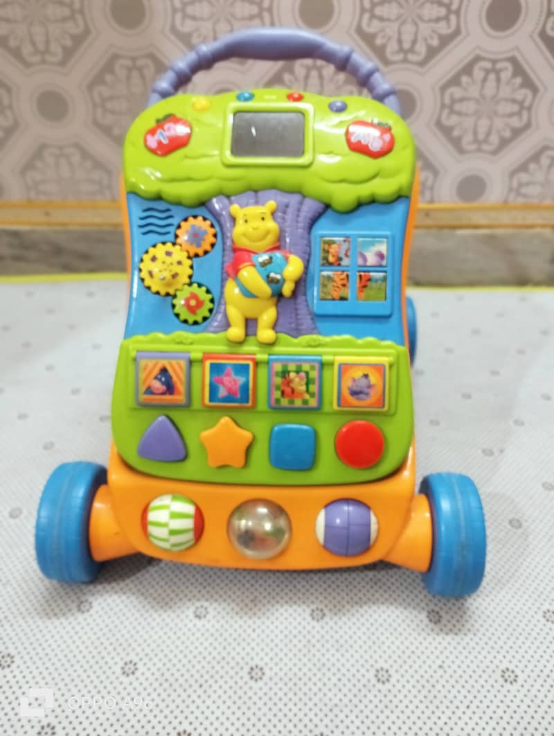Imported Kids play and learn walker of Disney brand 4