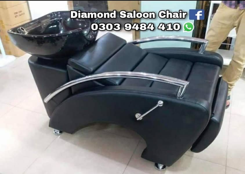 Saloon chair / Barber chair/Cutting chair/Shampoo unit 13