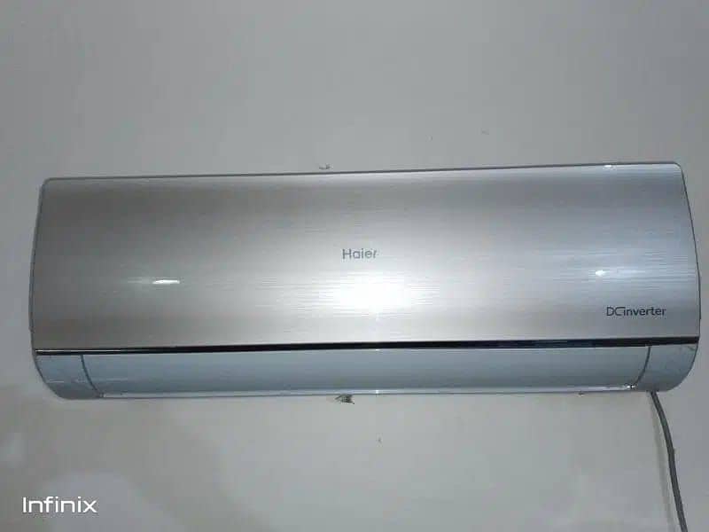 Haier  1.5 ton Inverter Ac heat and cool in genuine condition 0