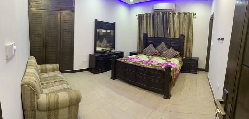 fully furnished luxurious furnished room attached bath with cupboard 4
