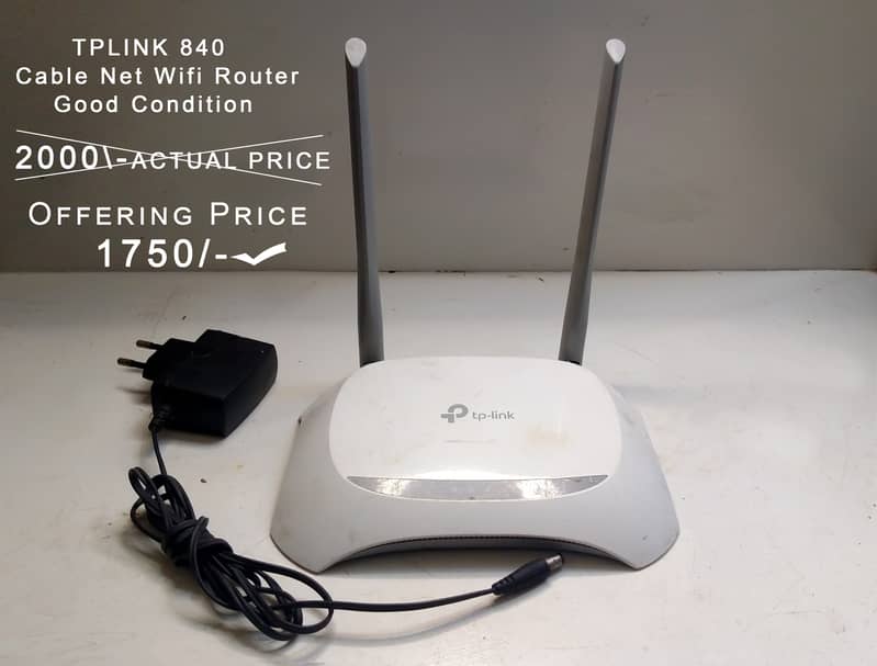 Used But Almost Brand New WiFi Router,Tplink,Tenda,Dlink,Fiber Onu 3