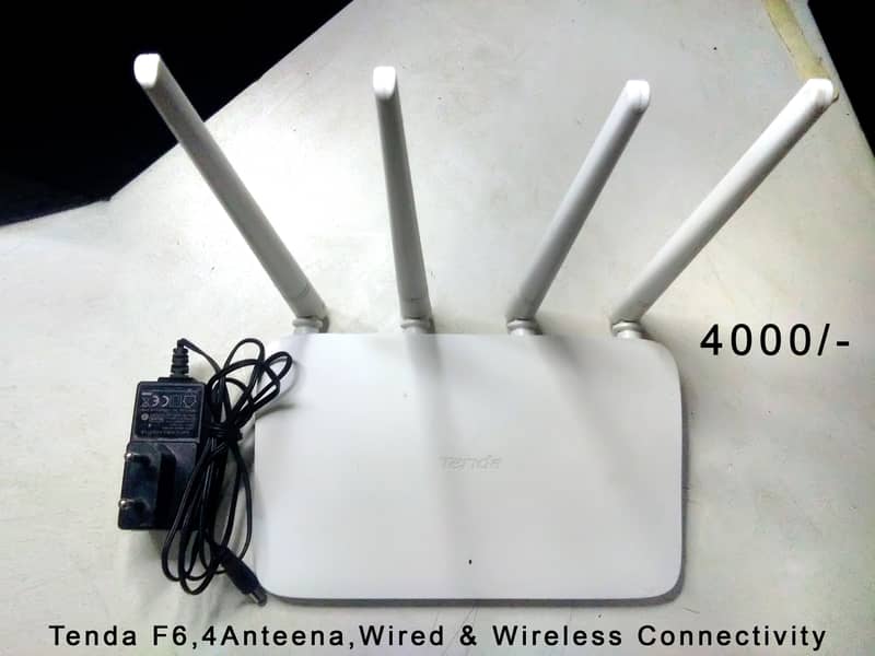 Used But Almost Brand New WiFi Router,Tplink,Tenda,Dlink,Fiber Onu 7
