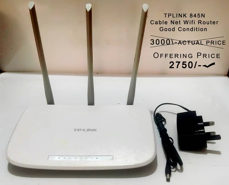 Used But Almost Brand New WiFi Router,Tplink,Tenda,Dlink,Fiber Onu 9