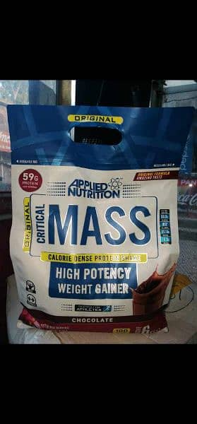 Imported 6kg Mass Gainer Supplements with FREE Shaker Bottle 1