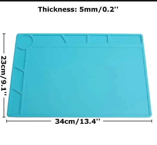 Silicon Repair Mat 45*30cm 4 Magnet Box thickness 7mm 2