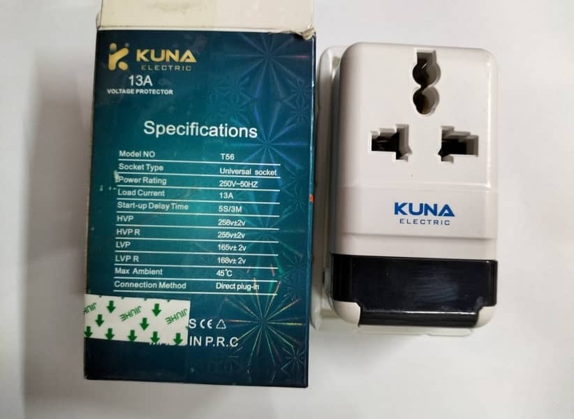 Digital Voltage Protector Kuna T56 MAX 13AMP 2