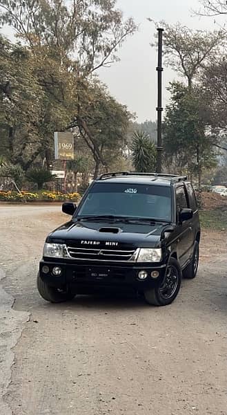 Mini Pajero 2003 uplifted to 2012 model. 660cc turbo AUTOMATIC, 4x4. 0