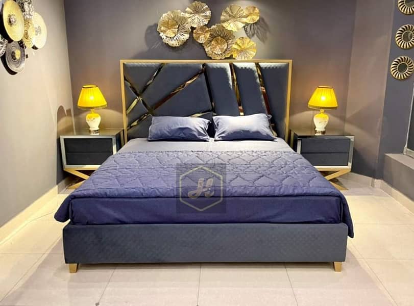 bed,double bed,king size bed,poshish bed/bed for sale,furniture 15
