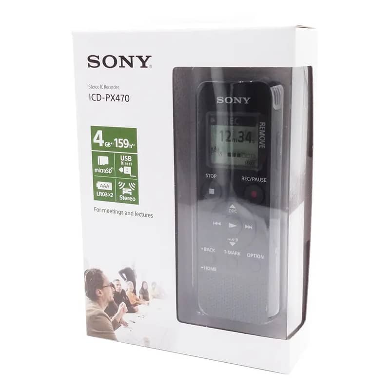 Sony ICD-PX470 Digital Voice Recorder 1