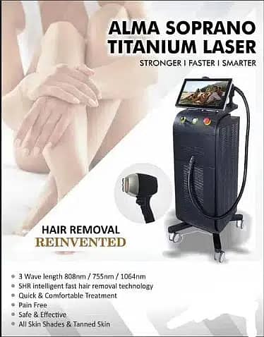 Hair Removal Soprano Laser Machine Stock Available 4