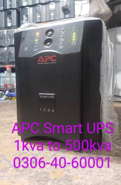 APC SMART UPS 1kva to 20kva available in stock 1