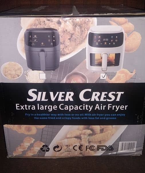 Silver Crest Air Fryer S-18 2