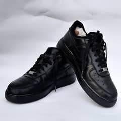 Nike Air Force 1 (AF1) Tripple Black, Original Nike shoes, Sneakers