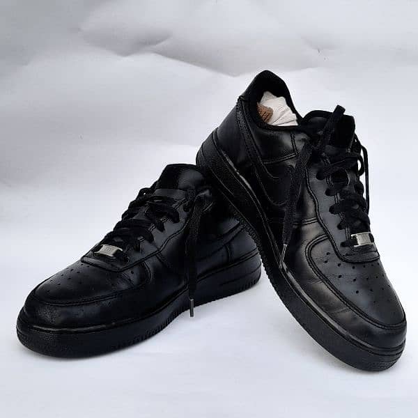 Nike Air Force 1 (AF1) Tripple Black, Original Nike shoes, Sneakers 0
