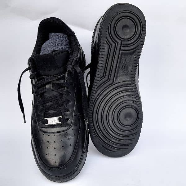 Nike Air Force 1 (AF1) Tripple Black, Original Nike shoes, Sneakers 4
