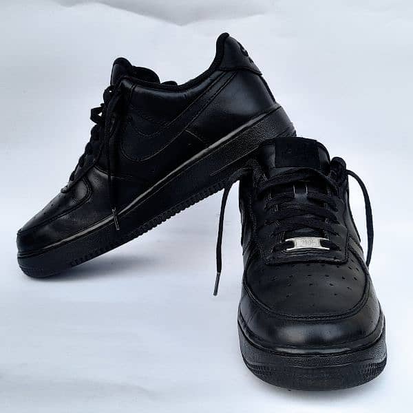 Nike Air Force 1 (AF1) Tripple Black, Original Nike shoes, Sneakers 5