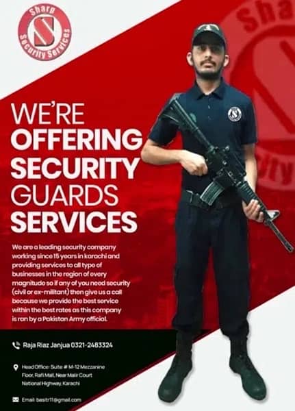 Sharp Security Services PVT LTD (Armed Guard and Private Bodyguard) 0