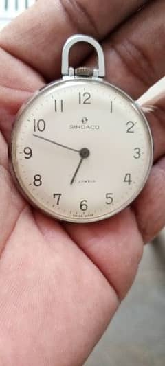 Sandaco Winding Pocket Watch