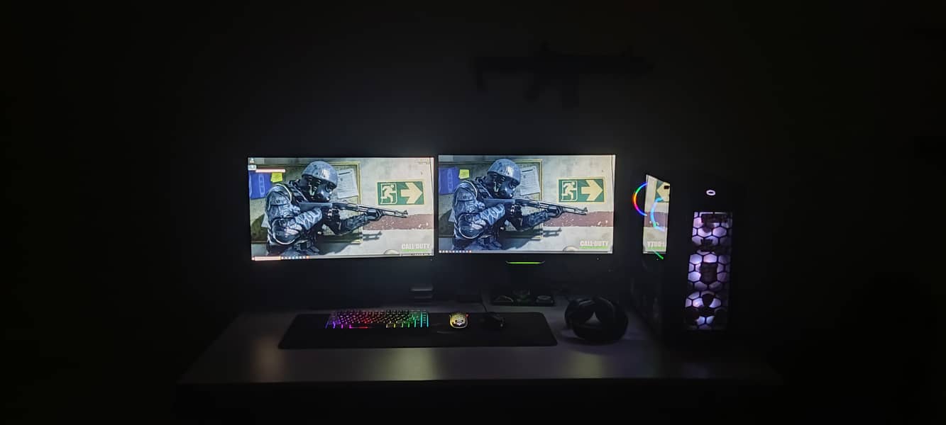 Gaming Setup Intel Corei9 9900k, RTX3070Ti , Asus VG278QR , AsusZ390-A 1