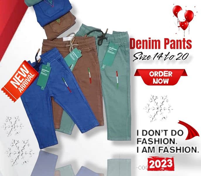 denim jeans / kids shirt / casual jeans / pents / pants for kids 5