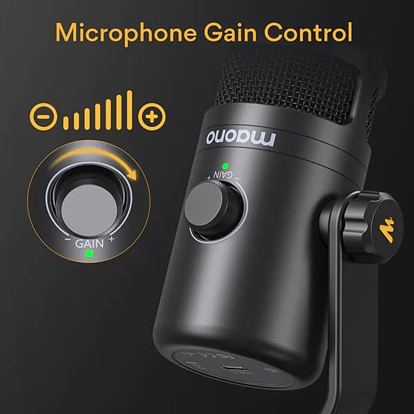 Dynamic Microphone, Podcast Recording Microphone,Vocalist YouTuber Mic 2