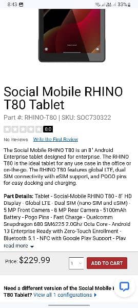 Rhino T8 Tablet 4