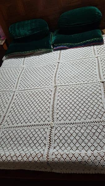 Hand made woolen bed sheet 4