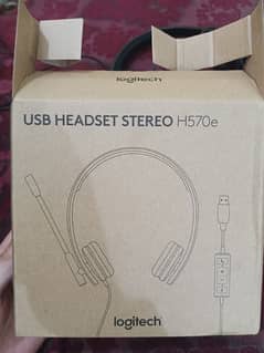 Original logitech H570e USB Headset Stereo