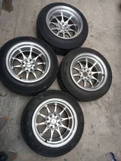 Alloy Rims & Tyres 15"